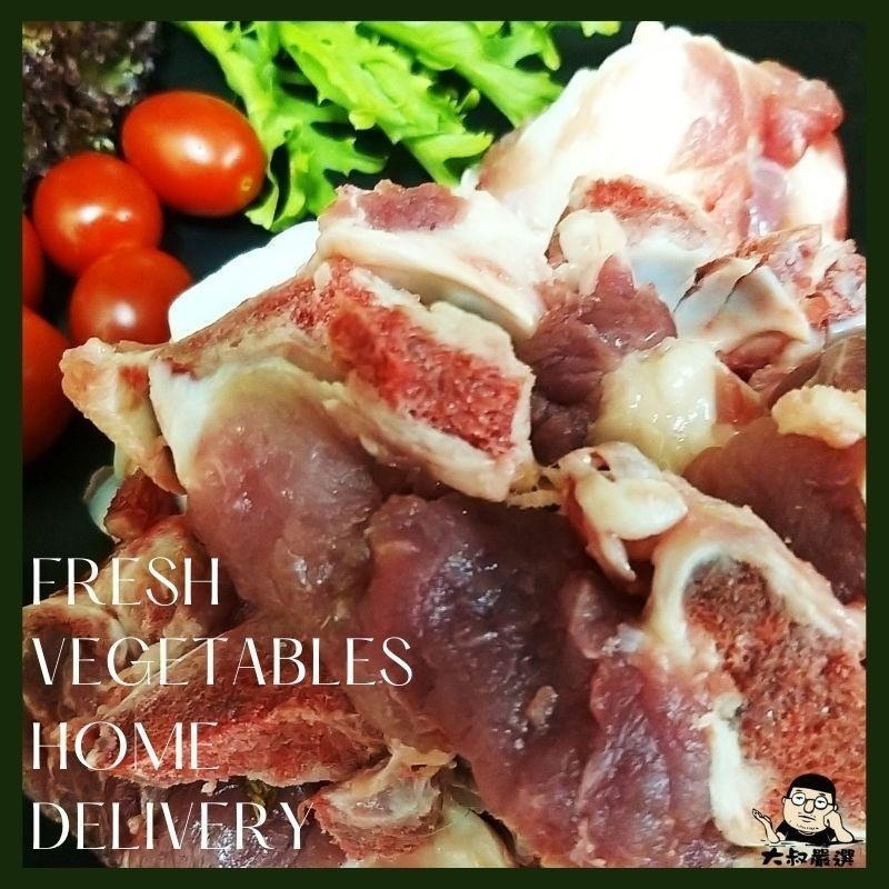 【全館999免運】大叔嚴選~溫體黑毛豬~熬湯用排骨 約1斤±10%-細節圖2