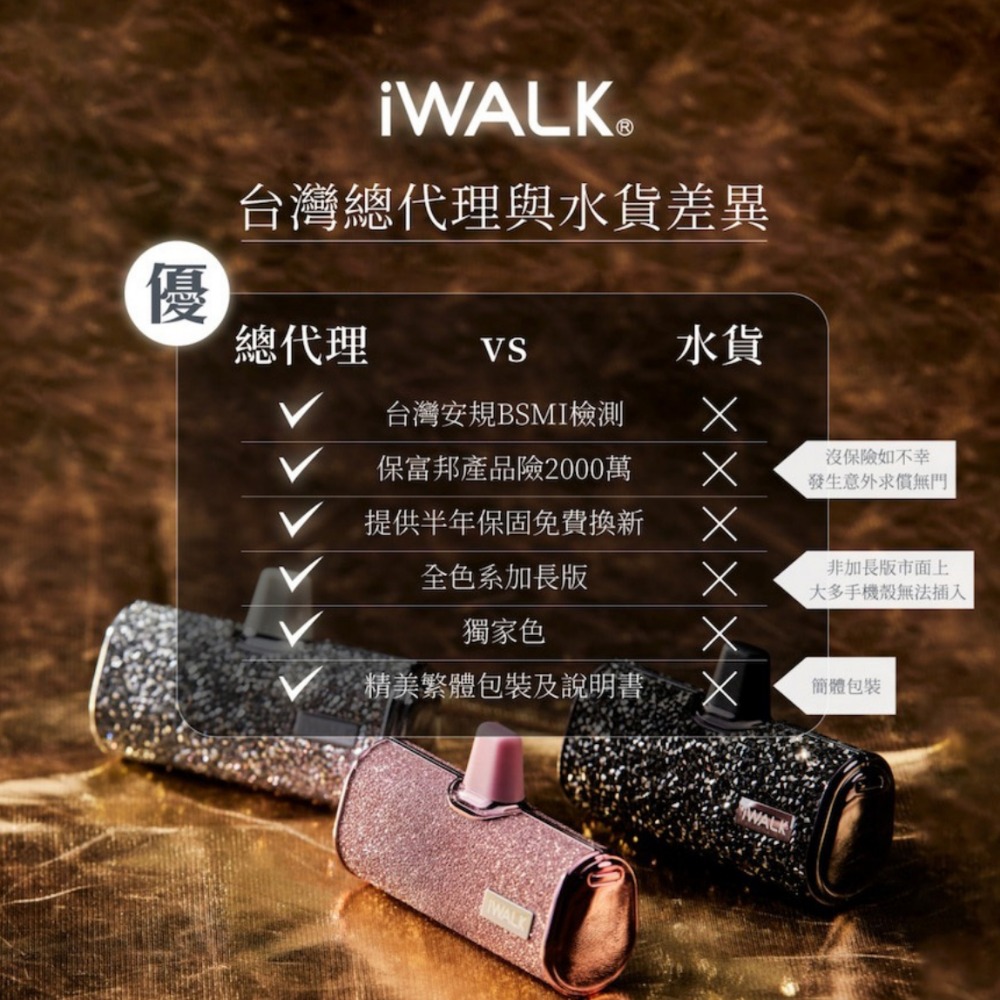 iWALK 黑鑽口袋行動電源《特仕版》-細節圖11