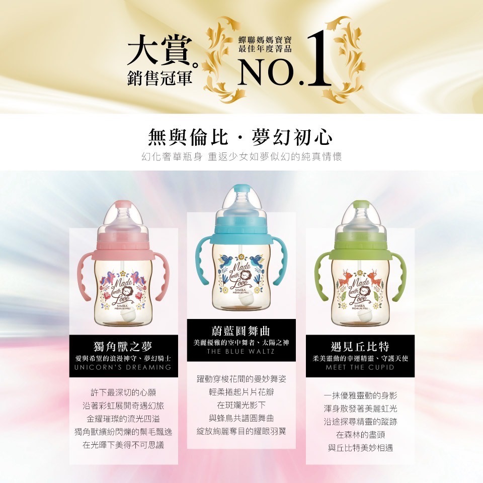 小獅王桃樂絲PPSU把手寬口奶瓶 200ml-細節圖2