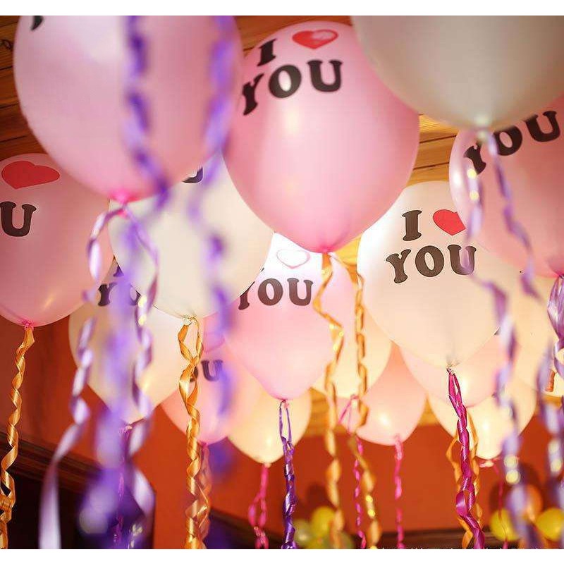 氣球派對多🎉12吋 告白氣球 我愛你 氣球 愛心氣球 求婚佈置 情人節 後車廂佈置 氣球佈置 派對佈置 生日 週年-細節圖2