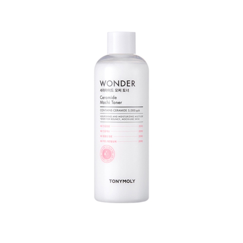 《預購中》Tonymoly Wonder系列 （破萬好評韓妞愛用品牌） 神經醯胺保濕化妝水（500ml)