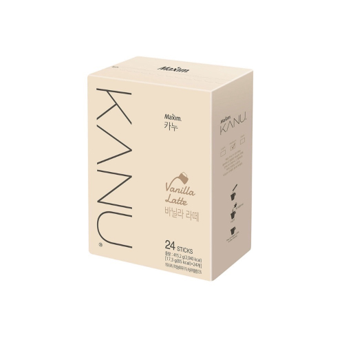 《預購中》KANU Maxim 香草拿鐵咖啡24包/盒