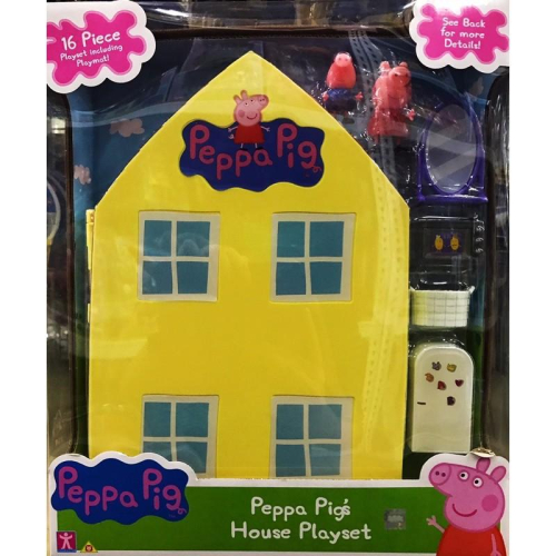 正版粉紅豬小妹Peppa Pig 夢幻對開房屋組🎀拜託下單前請先私訊問是否有現貨！感恩