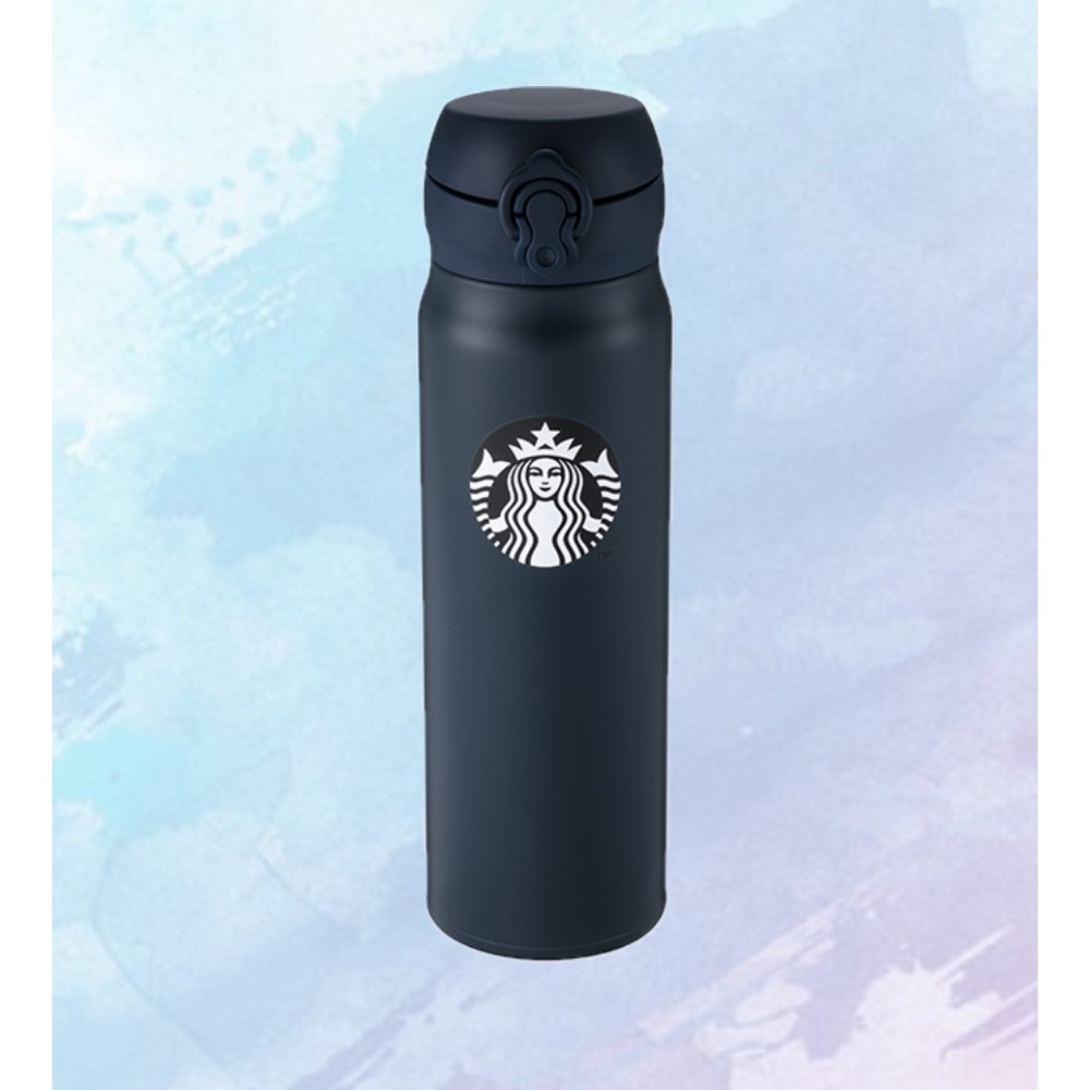 Starbucks 星巴克🌟 芥末黃女神隨身瓶 星夜藍女神隨身瓶 橄欖綠女神隨身瓶-細節圖2