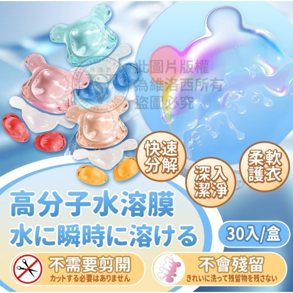 ※13.9倍濃縮※超人氣 維洛西波利熊多效洗衣膠囊,洗衣香香球 抗菌洗衣膠囊-細節圖5
