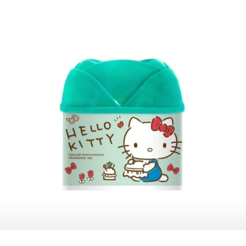 三麗鷗授權 Hello Kitty 易拉罐香氛膏 小蒼蘭香味 室內芳香膏 車用芳香劑
