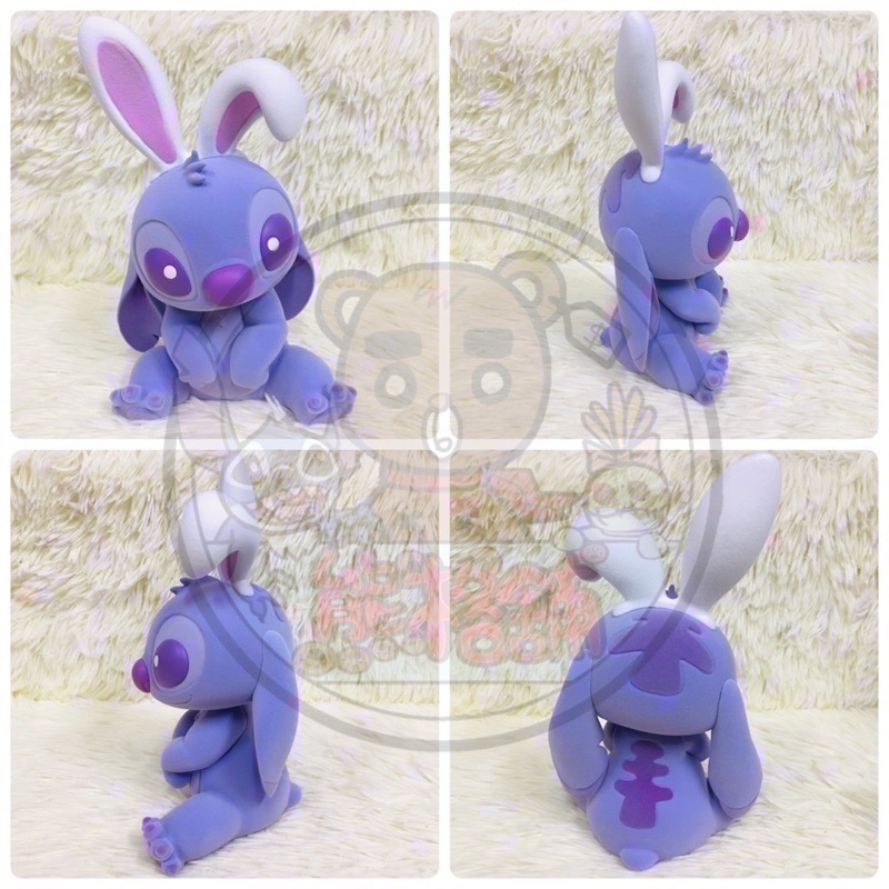 【現貨】兔年限量2023 九木 迪士尼 史迪奇 香芋紫 紫兔 兔子 植絨 兔耳 小金-細節圖4