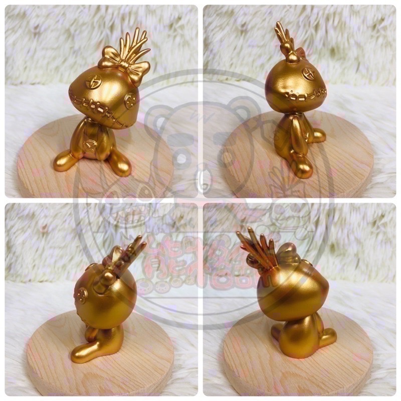 【現貨】兔年限量2023 九木 迪士尼 史迪奇 香芋紫 紫兔 兔子 植絨 兔耳 小金-細節圖5