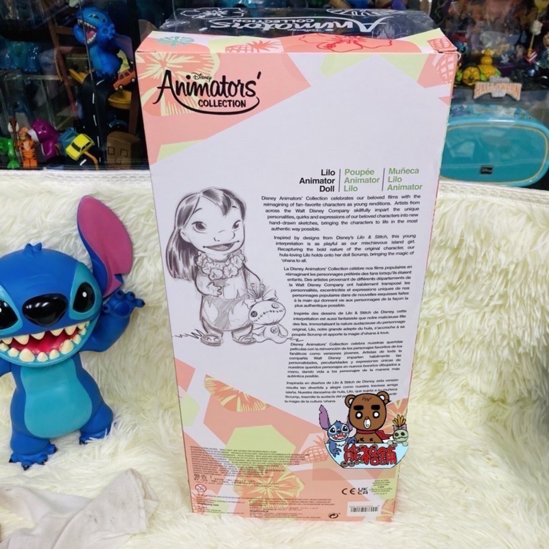 【美國直送現貨】美國迪士尼商店 史迪奇 莉蘿 娃娃 15寸38公分 家家酒-細節圖5