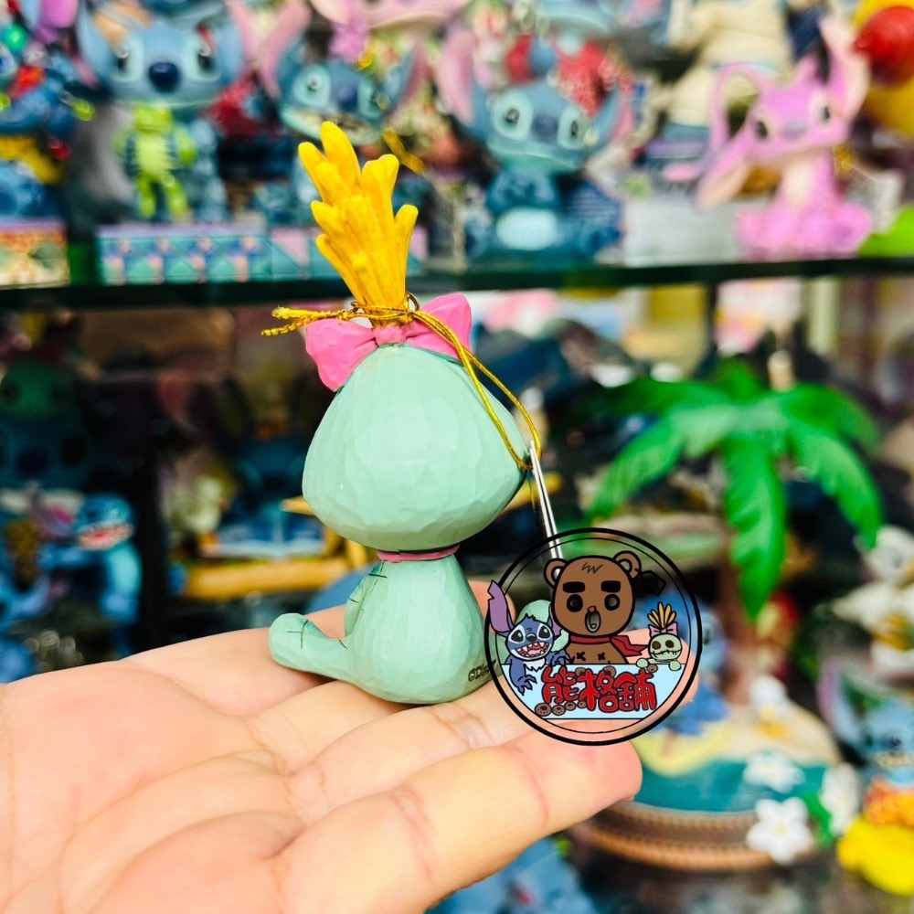 美國直送 【現貨】Enesco 史迪奇 小金 醜ㄚ頭 迪士尼 星際寶貝 史迪奇 塑像 公仔 熊格舖-細節圖2