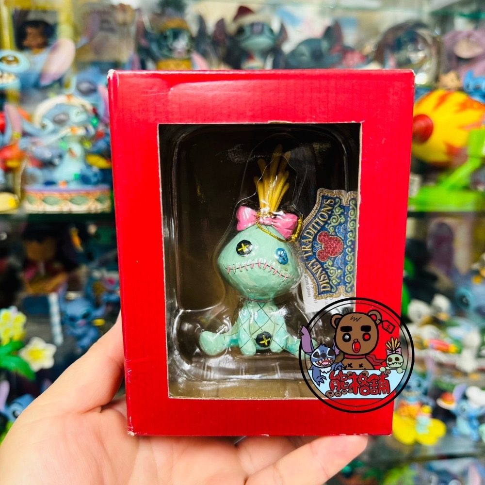 美國直送 【現貨】Enesco 史迪奇 小金 醜ㄚ頭 迪士尼 星際寶貝 史迪奇 塑像 公仔 熊格舖-細節圖4