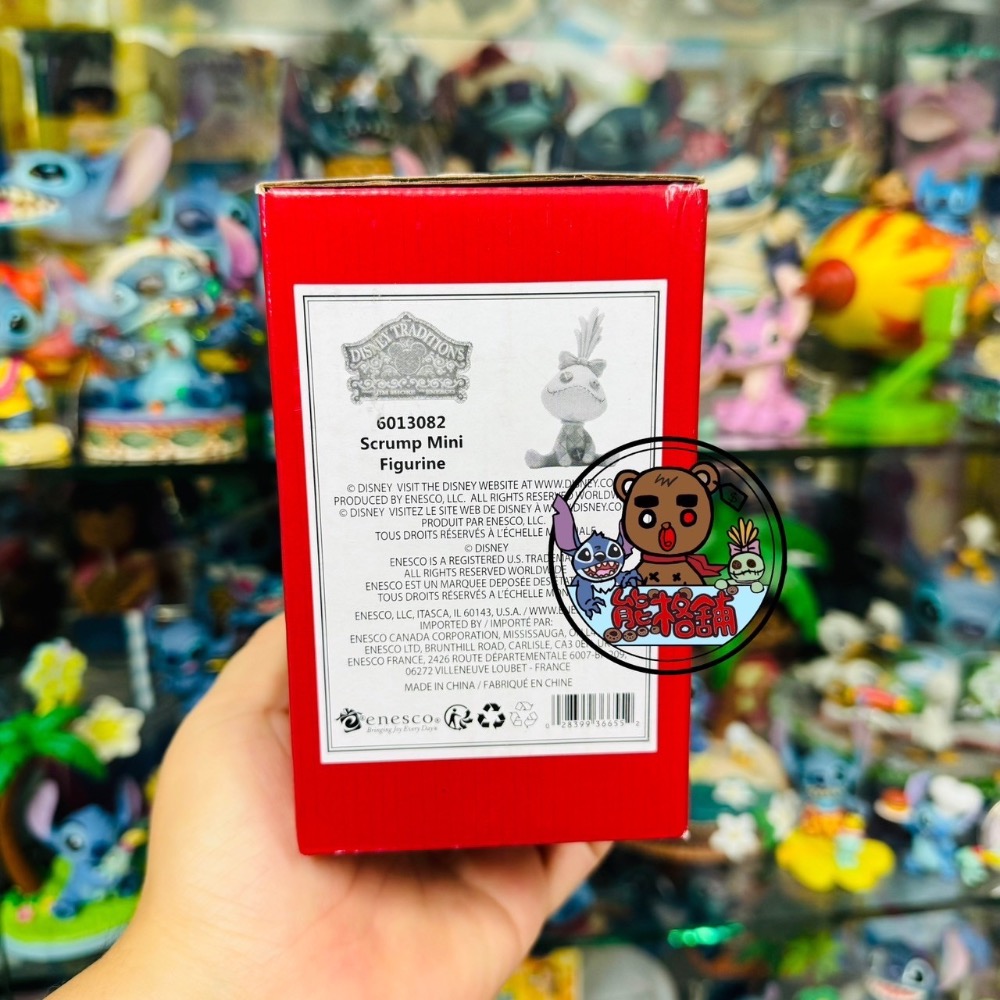 美國直送 【現貨】Enesco 史迪奇 小金 醜ㄚ頭 迪士尼 星際寶貝 史迪奇 塑像 公仔 熊格舖-細節圖5