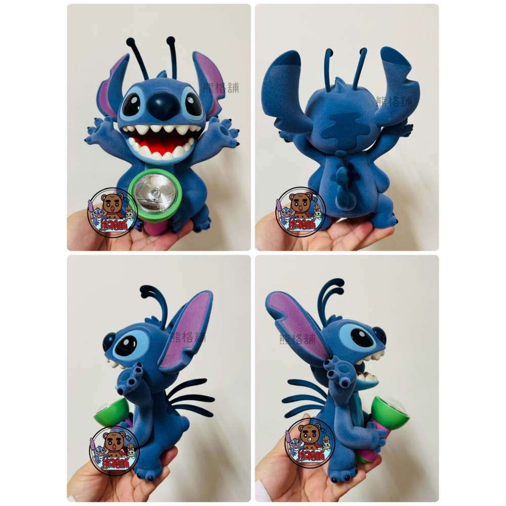 【現貨】史迪奇 超級破壞王 170% 手電驚魂 大體 52TOYS 迪士尼 公仔 潮玩 Stitch 擺飾 雕像 熊格舖-細節圖3