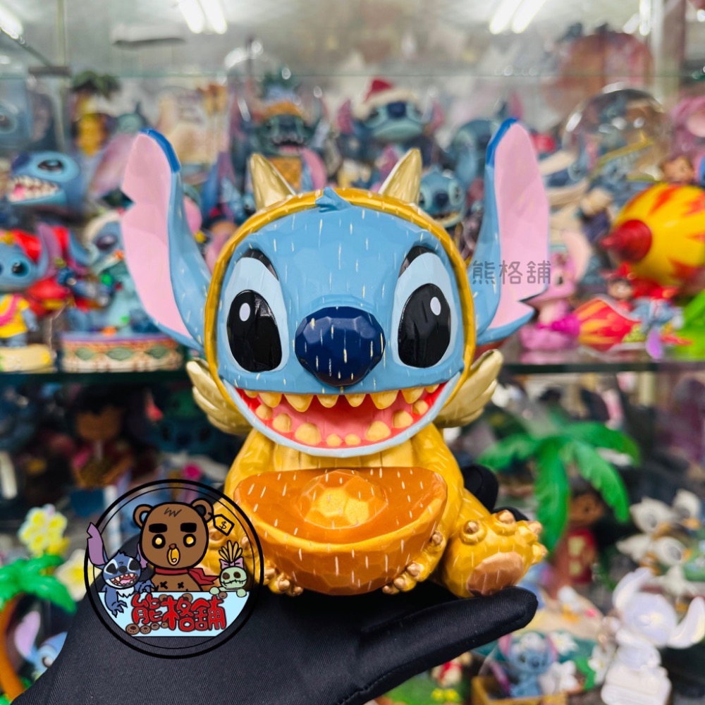 【現貨】福部屋 URDU X DISNEY 好運萌獸系列貔貅 史迪奇款-規格圖2