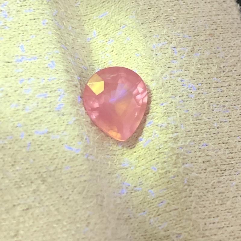 【艾爾莎寶石】1.39ct 天然無燒 坦尚尼亞尖晶石Spinel 濃郁櫻花粉-細節圖2