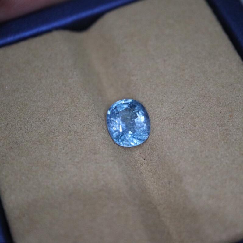 【艾爾莎寶石】2.18ct 藍色漩渦！純淨翠藍！天然海藍寶 Aquamarine-細節圖2