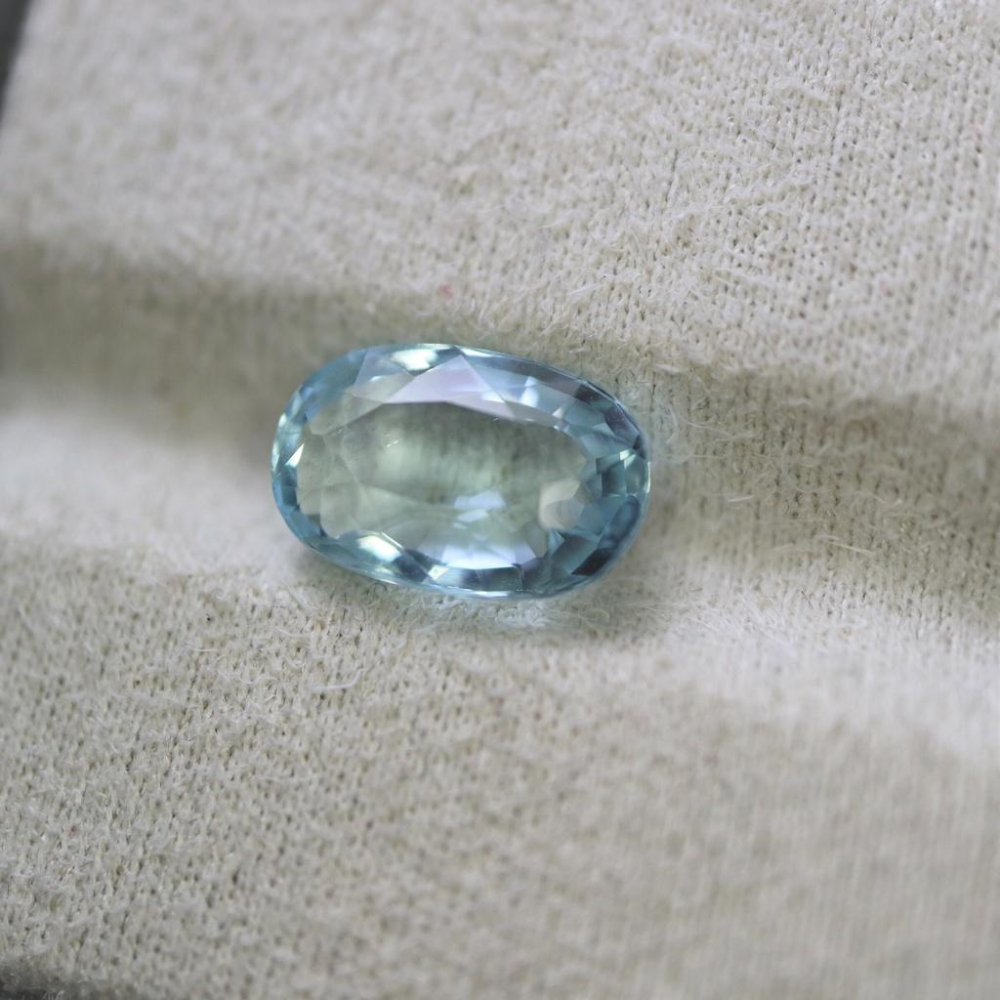 【艾爾莎寶石】2.77ct 頂級淨度IF！純淨銀藍！天然海藍寶 Aquamarine-細節圖2