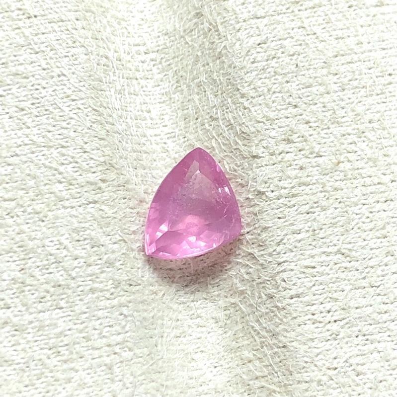 【艾爾莎寶石】1.18ct 天然無燒 坦尚尼亞尖晶石Spinel 濃郁櫻花粉 火光超強淨度高-細節圖6