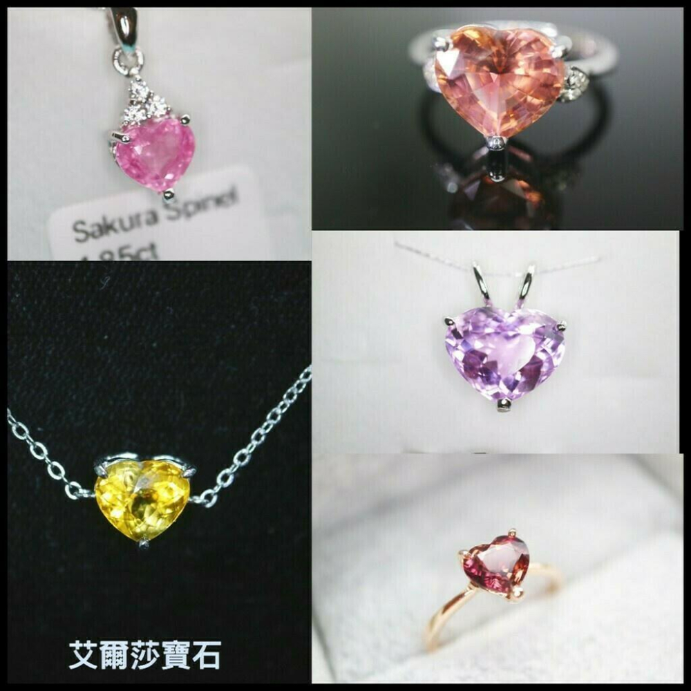 【艾爾莎寶石】品項C 3.23ct 頂級亮紫色！火光超強！天然無燒紫牙烏 玫瑰石榴石 Rhodolite 高淨度火光強-細節圖5