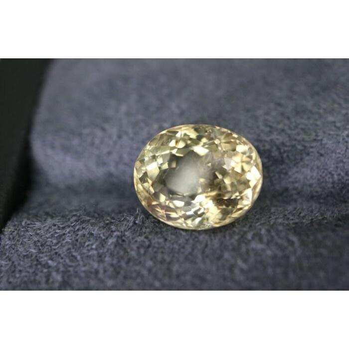 【艾爾莎寶石】【附證】 4.76ct 罕見閃亮金黃色！天然無燒金黃碧璽 Golden Tourmaline 淨度超高-細節圖3