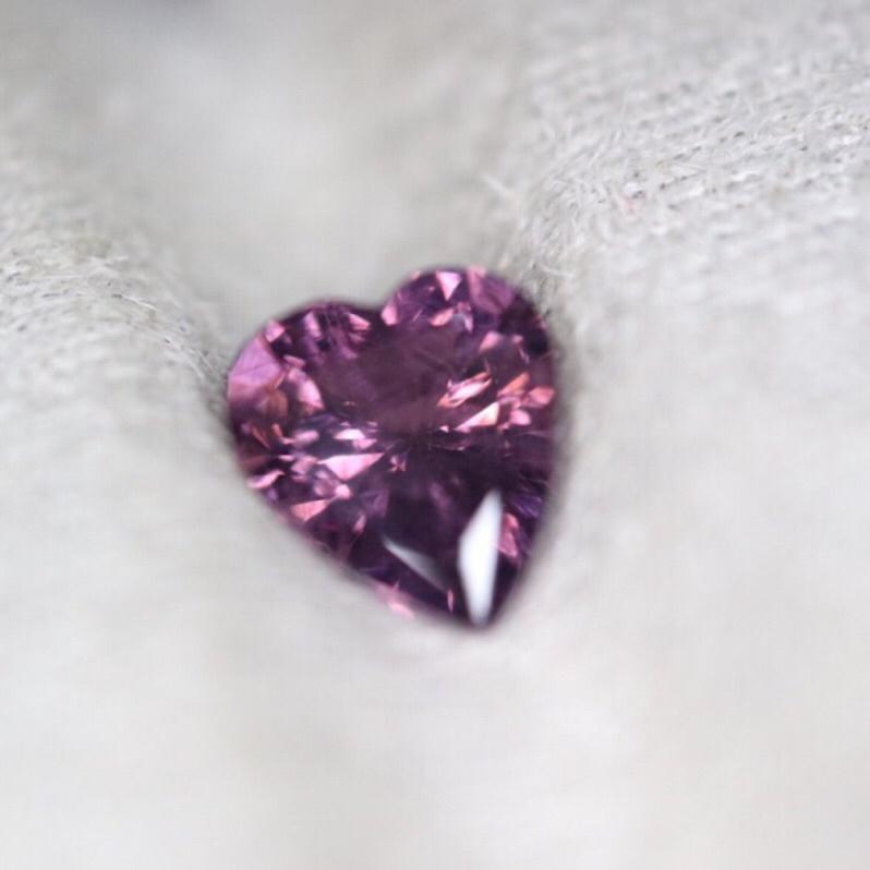 【艾爾莎寶石+】1.01ct 閃亮粉紫色 天然無燒斯里蘭卡 尖晶石Spinel 火光超強淨度高 925銀鍍厚白K鎖骨鍊-細節圖6