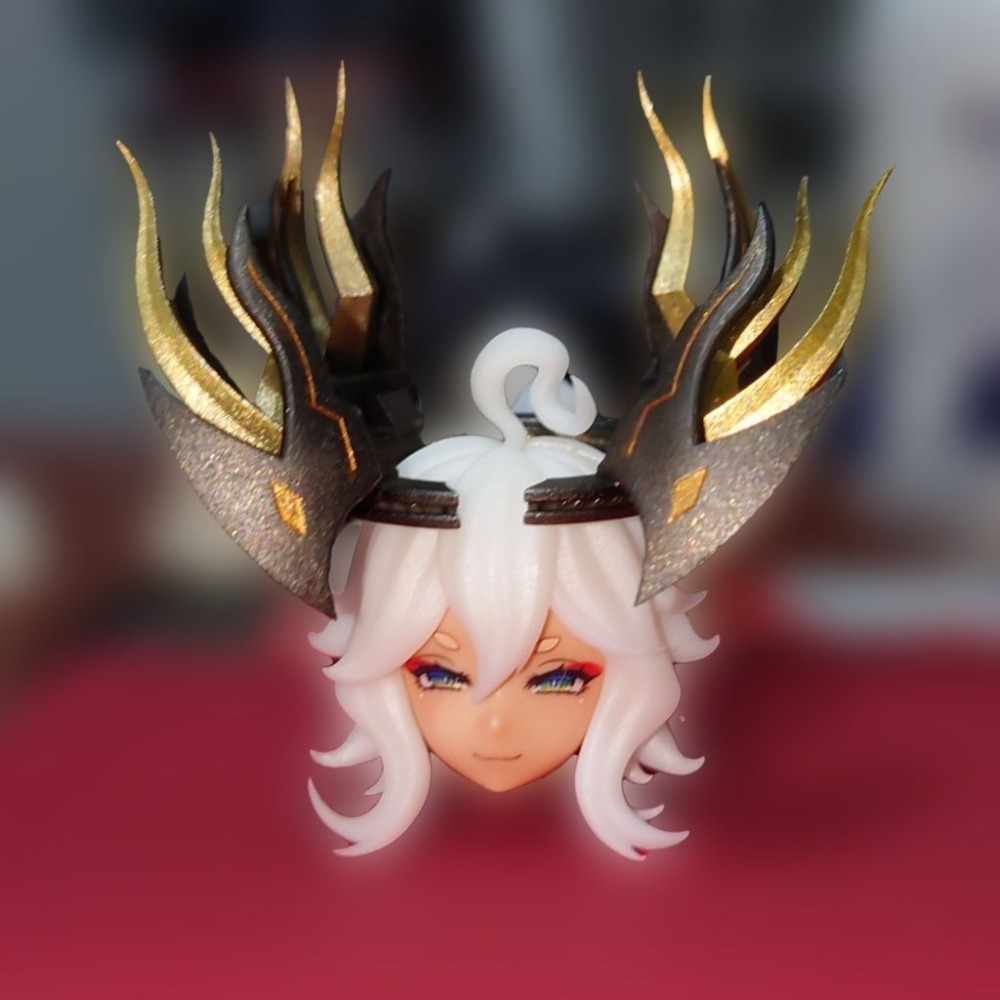 朱羅/皇巫專用 髪パーツVol.3 女王style-細節圖2