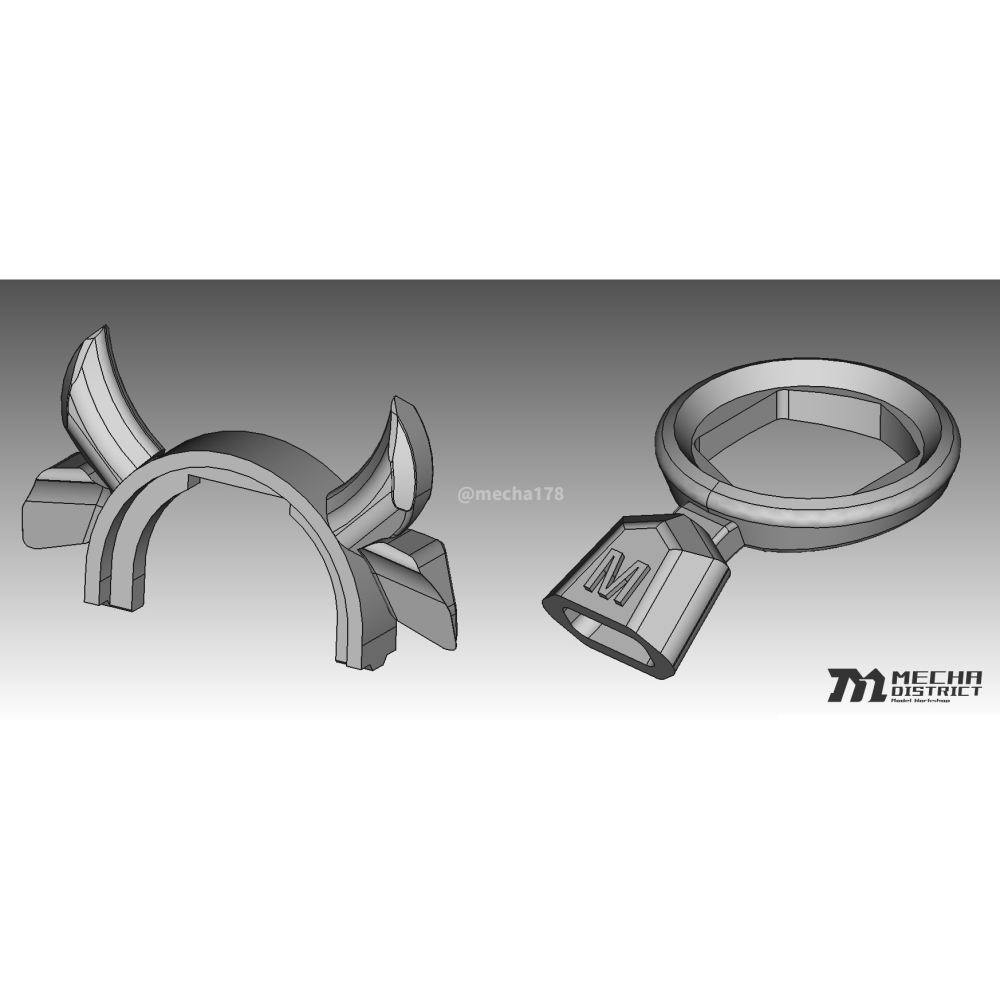 MechaDistrict BD牛角頭飾 Ox Horn-細節圖5