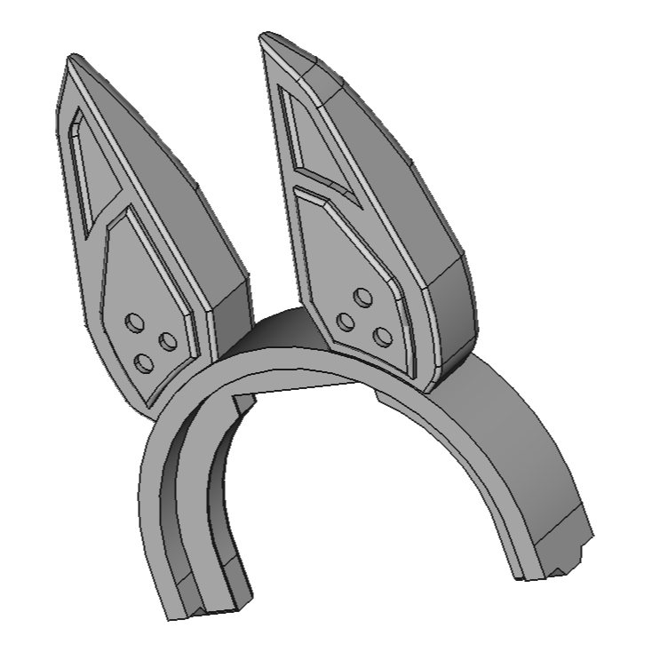 MechaDistrict BD胡狼耳頭飾 Jackal Ears-細節圖6