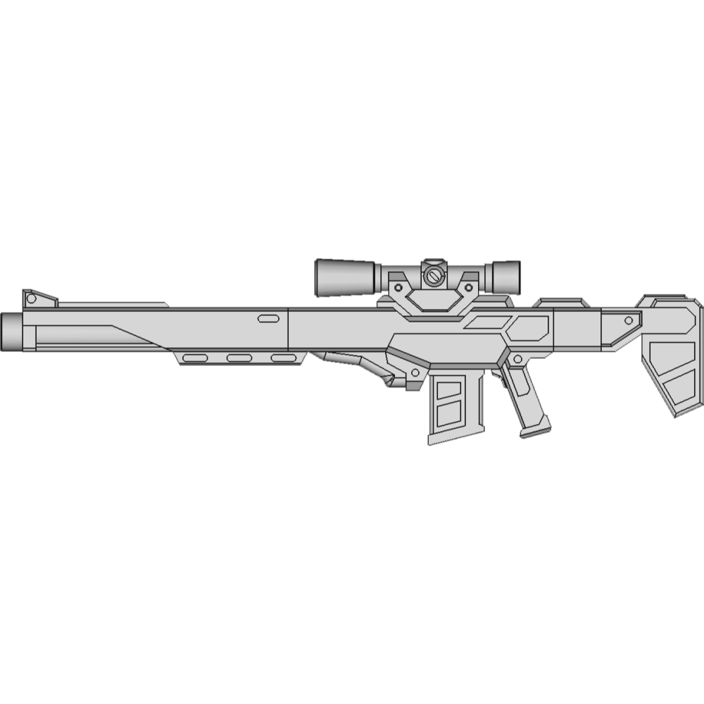 MechaDistrict M2狙擊槍 1/12機娘用改套-細節圖9