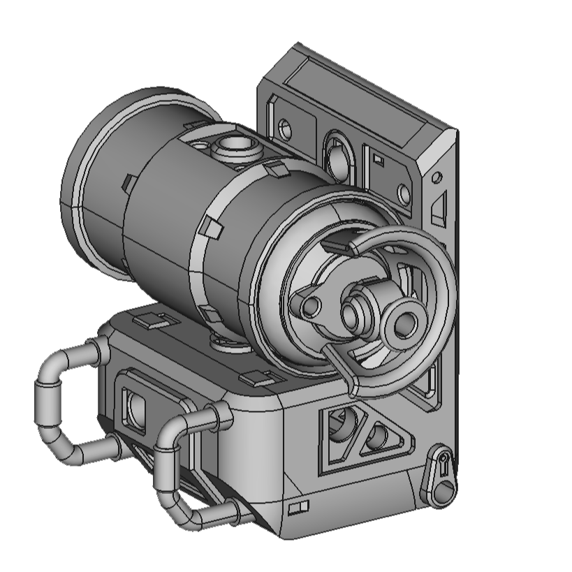 MechaDistrict  地獄火噴射器 Hellfire Injector-M13 1/12機娘用改套-細節圖9