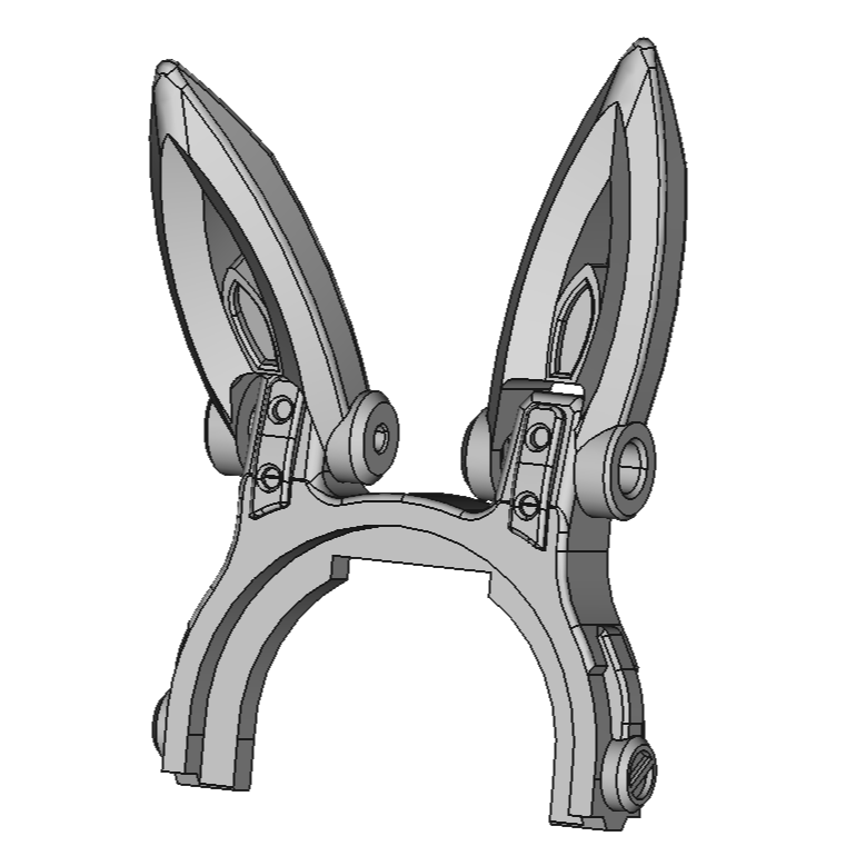 MechaDistrict BD頭環 電子兔耳 (簡易版) 1/12機娘用改套-細節圖6