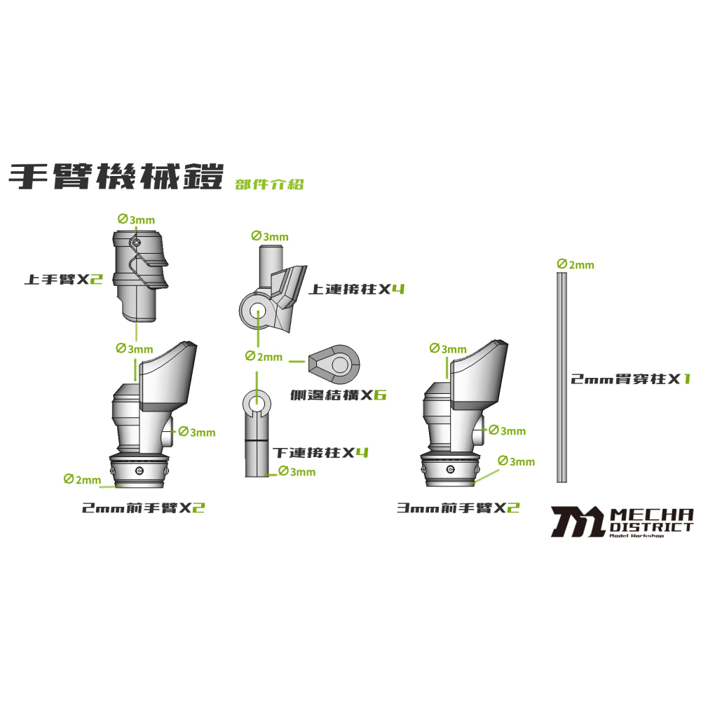 MechaDistrict 機械鎧 Mechanical Armor 1/12機娘用改套-細節圖6