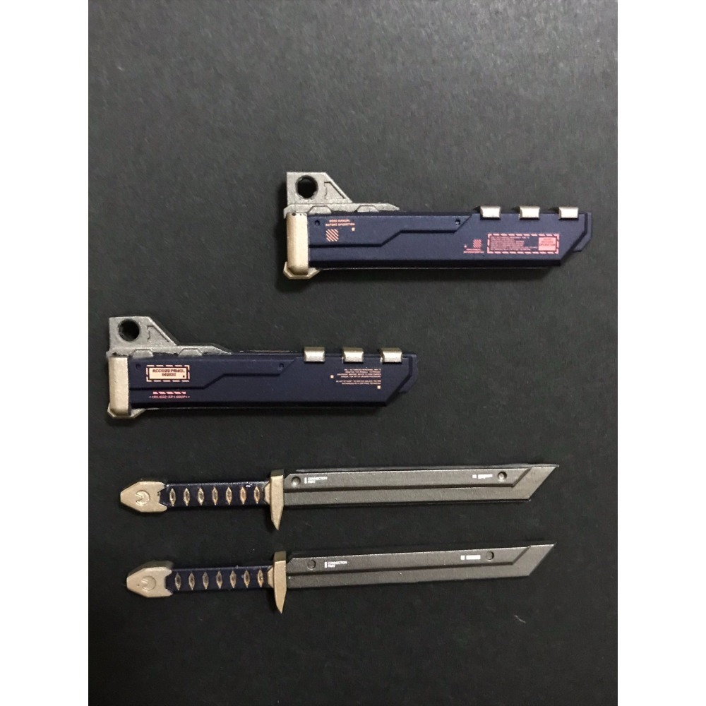 MechaDistrict 戰術雙刃 Tactical knives 1/12機娘用改套-細節圖2