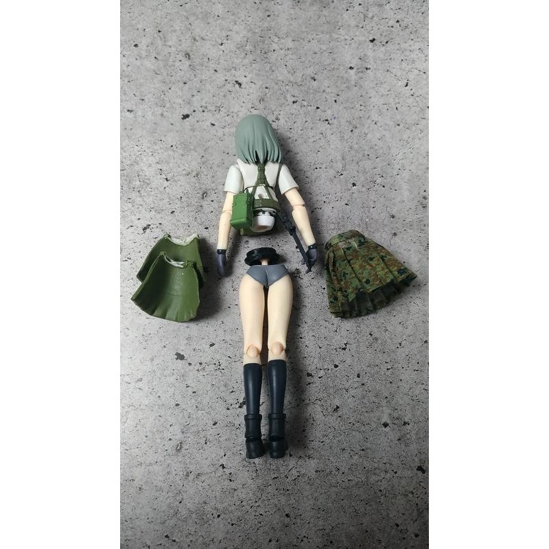 [七味工坊] figma替換布裙的改造用零件-細節圖4