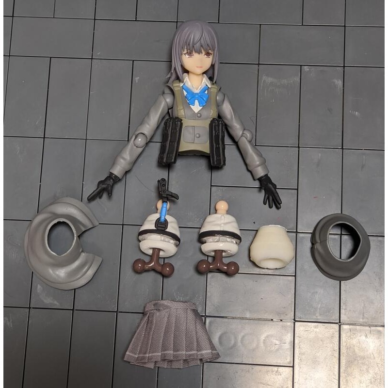 [七味工坊] figma替換布裙的改造用零件-細節圖5