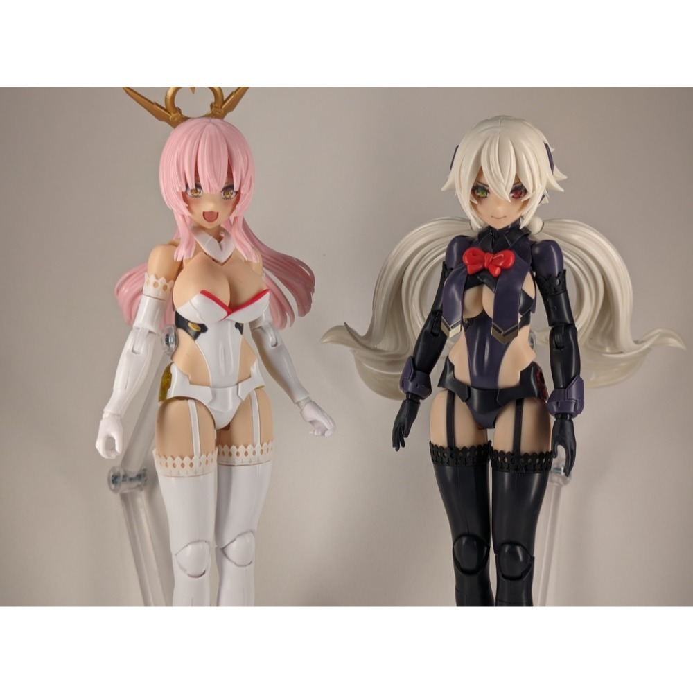 [COPPELIUS] レース風メガミノリング (黑白色同捆套組)-規格圖5