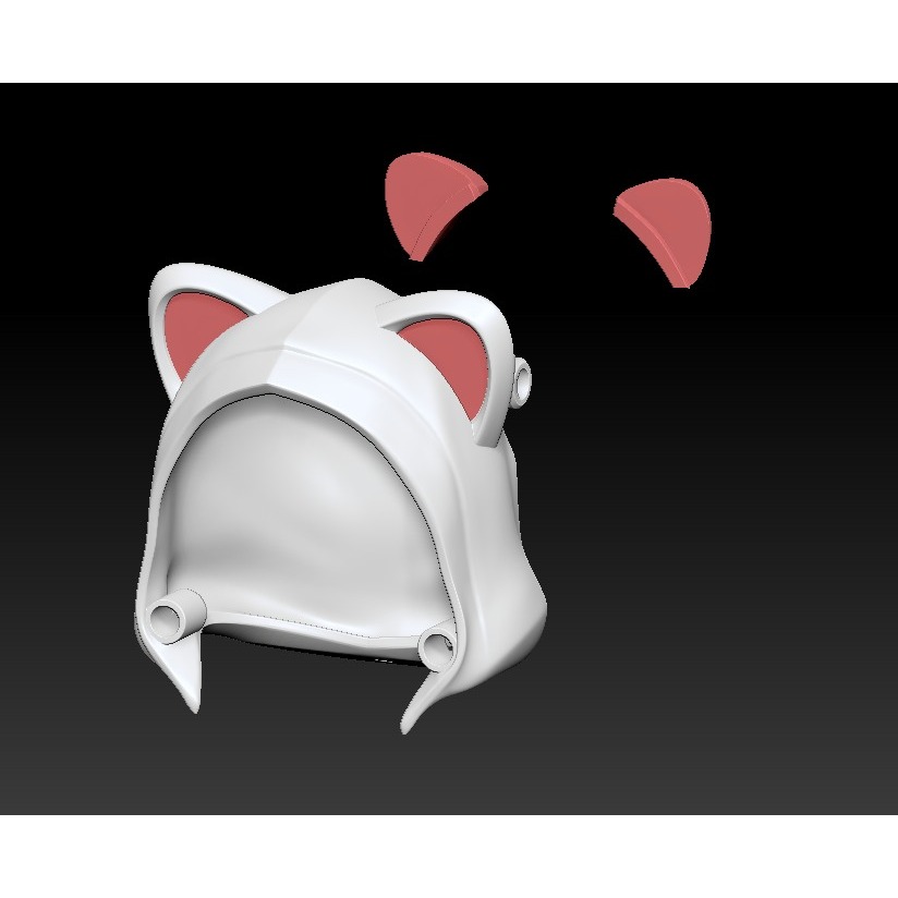 [受注生產][巴狄拉玩具] 1/12 泛用裝備 ANIMAL連帽外套 貓科/犬科-規格圖7