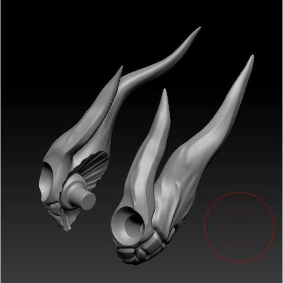 《Twelve Studios》龍魔王雙角組II-細節圖2