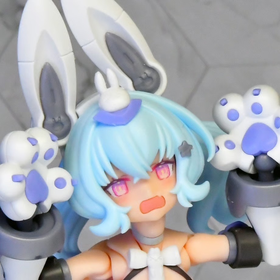 [預購][Suvenia] PUNI☆MOFU 雪トゥ フェイスパーツセット-細節圖2