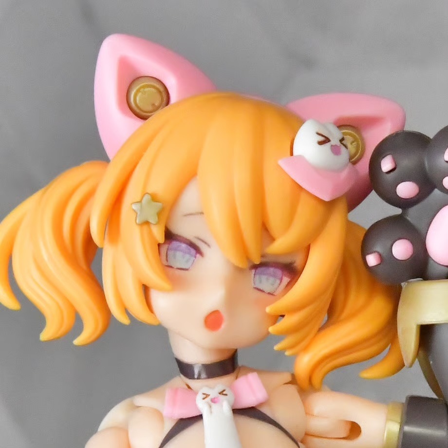 [預購][Suvenia] PUNI☆MOFU 黒マオ フェイスパーツセット-細節圖3