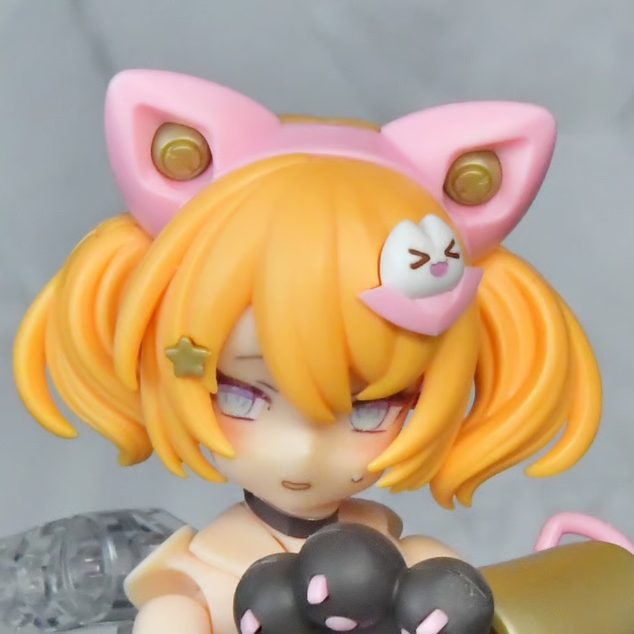 [預購][Suvenia] PUNI☆MOFU 黒マオ フェイスパーツセット-細節圖5