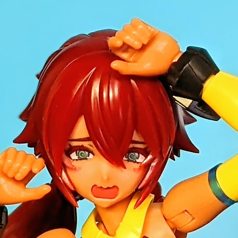 [預購][Suvenia] 皇巫 アメノウズメ 陽光 フェイスパーツセット-細節圖3