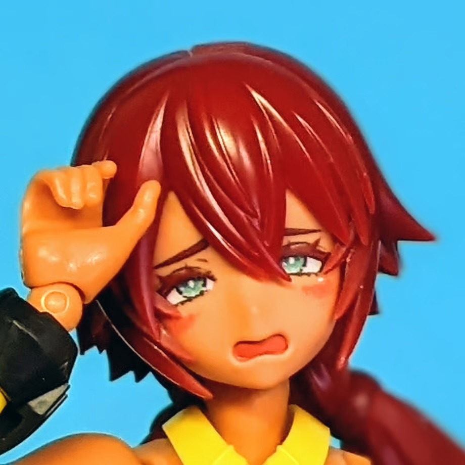 [預購][Suvenia] 皇巫 アメノウズメ 陽光 フェイスパーツセット-細節圖5