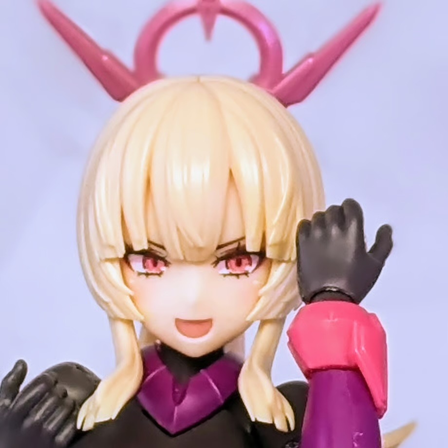 [預購][Suvenia] 皇巫 アマテラス 日蝕 フェイスパーツセット-細節圖6