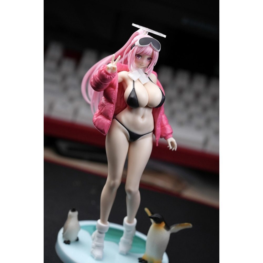 [Muscuto] BA-002 1/9 和泉元英美(泳裝) GK套件(含UV印刷面雕)-細節圖2