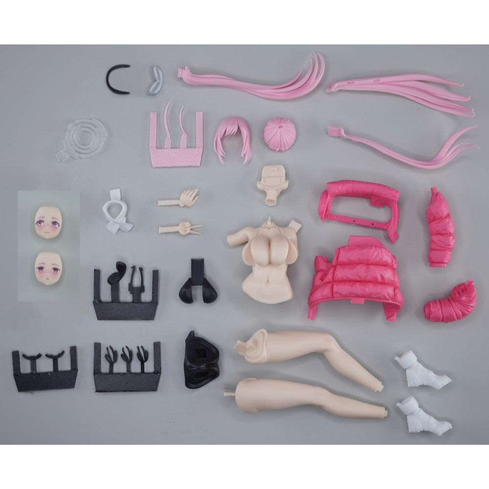 [Muscuto] BA-002 1/9 和泉元英美(泳裝) GK套件(含UV印刷面雕)-細節圖3