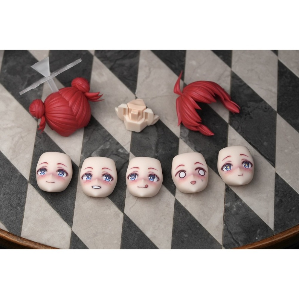 [Muscuto] BAF-011 小塗真紀  造型頭部＆面雕組-細節圖2