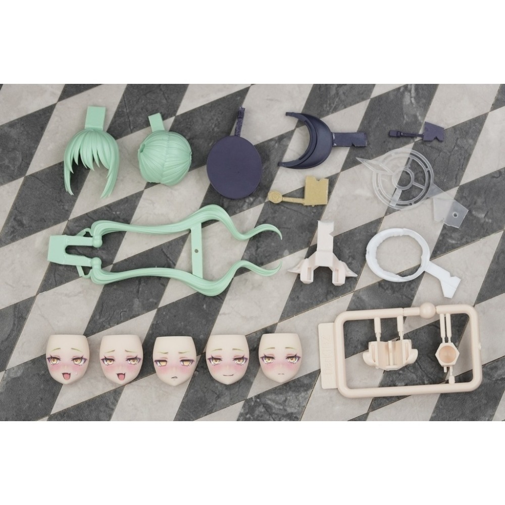 [Muscuto] BAF-014 橘希望  造型頭部＆面雕組-細節圖6