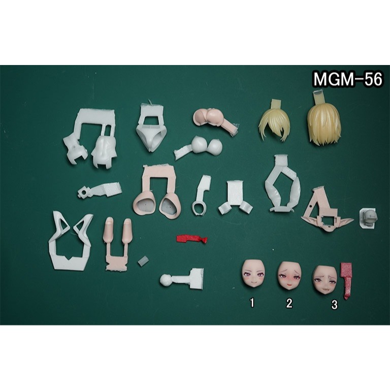 [Muscuto] MGM-56 Block1.0 銃彈用兔女郎豪華套組-細節圖2