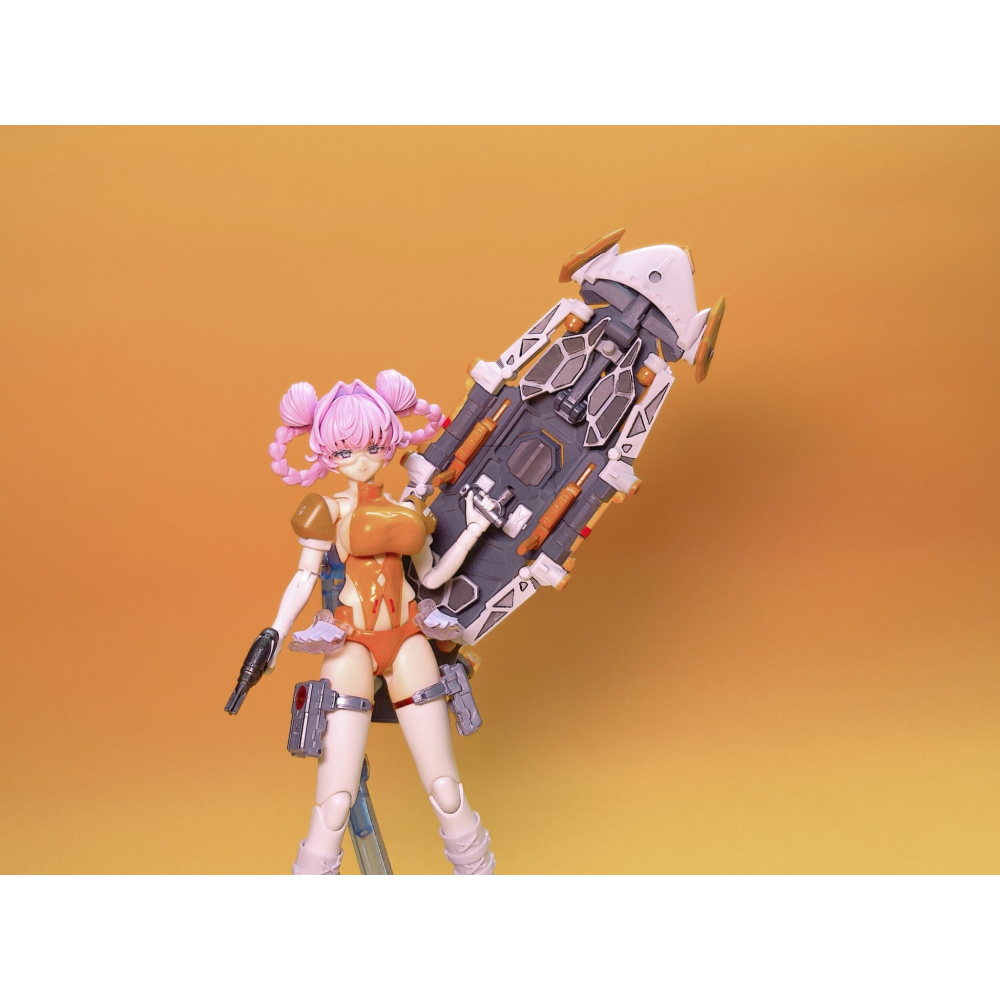 【巴狄拉玩具】壽屋 1/12 機娘改造零件 女神裝置 10 [擔架盾牌]-細節圖6